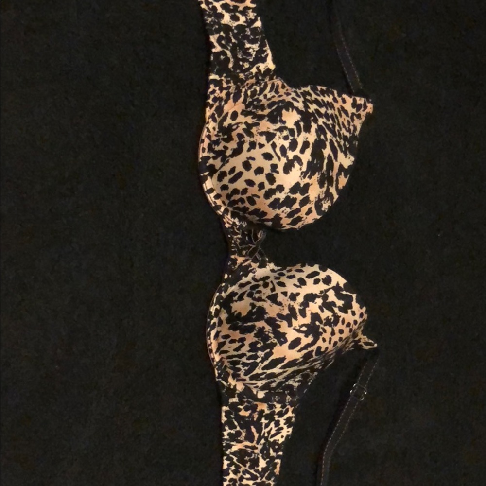 Leopard Print Bra